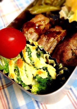 お弁当に！簡単ブロッコリーマヨ粉チーズ♪-レシピのメイン写真