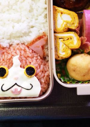 ジバニャン弁当-レシピのメイン写真