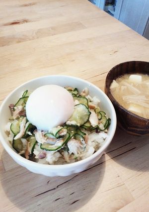 アジのさっぱり丼-レシピのメイン写真