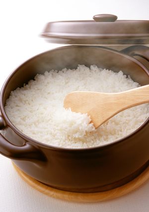 耐熱土鍋セラウェアで☆直火炊きご飯-レシピのメイン写真