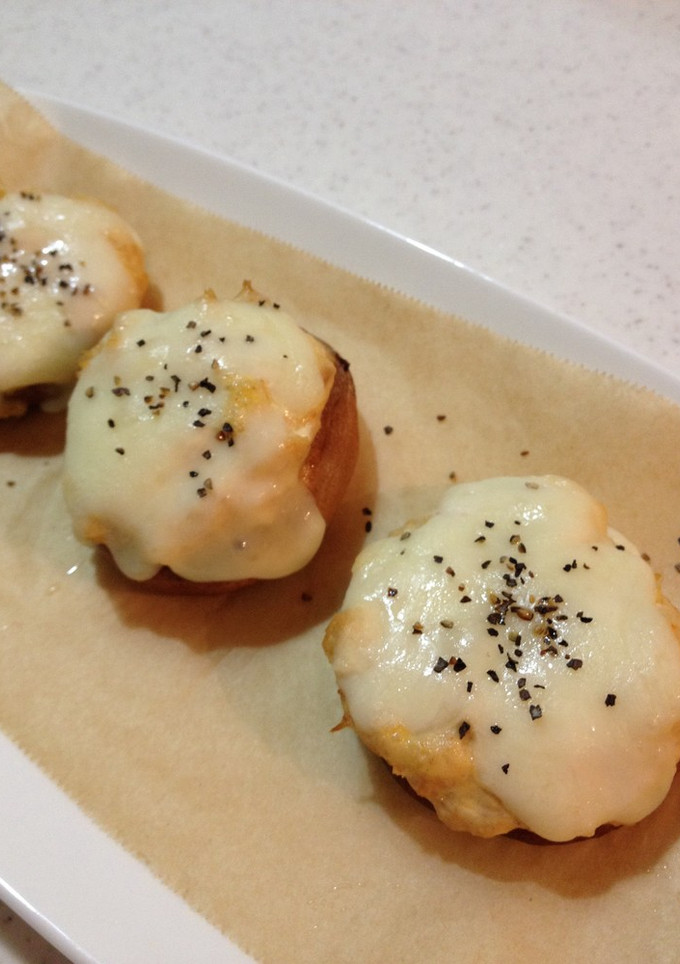 ツナマヨ椎茸チーズ焼き-レシピのメイン写真
