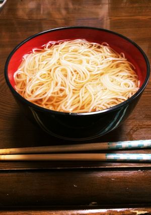 簡単 あったかそうめん-レシピのメイン写真