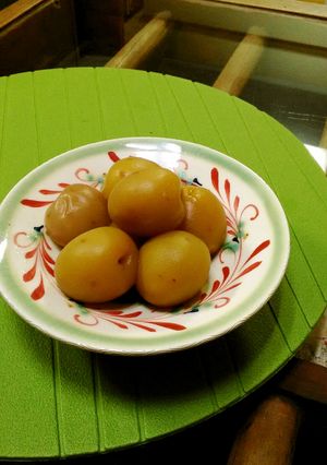 梅酒のあとはトロットロの柔かい梅の甘露煮-レシピのメイン写真