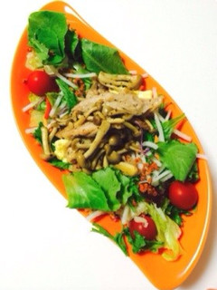 *鶏肉とふんわり卵のおかずサラダ*-レシピのメイン写真