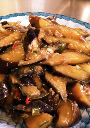 餃子のタネをリメイク★麻婆茄子風-レシピのメイン写真