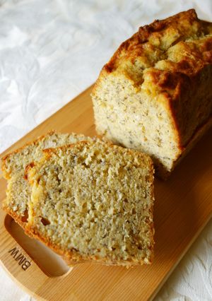 バター＆BP不使用のヘルシーバナナケーキ-レシピのメイン写真