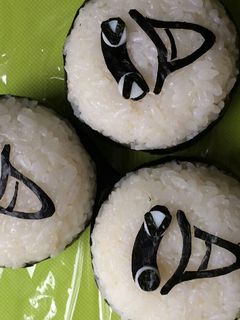 ☆妖怪ウォッチおにぎり~ウィスパー☆-レシピのメイン写真