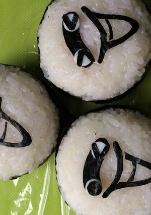 ☆妖怪ウォッチおにぎり~ウィスパー☆-レシピのメイン写真