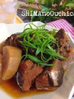 秋はおうちde和ご飯♪ ブリのあら炊き-レシピのメイン写真