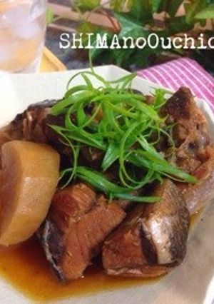 秋はおうちde和ご飯♪ ブリのあら炊き-レシピのメイン写真