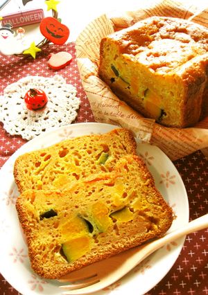 ♡蜂蜜かぼちゃケーキ♡HB*HM簡単-レシピのメイン写真