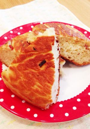 フライパンで焼くパンオニオンパン-レシピのメイン写真