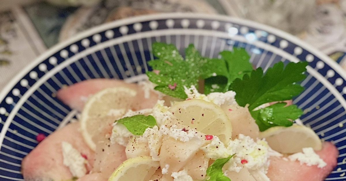 桃モッツァレラ☆元祖レシピのメモ by Teriちゃん 【クックパッド