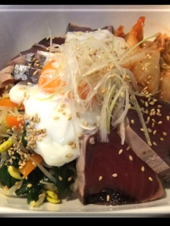 かつおのキムチビビンバ丼-レシピのメイン写真