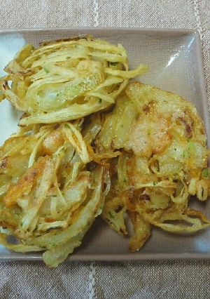 むきえびと野菜のかき揚げ　～青のり入り～-レシピのメイン写真