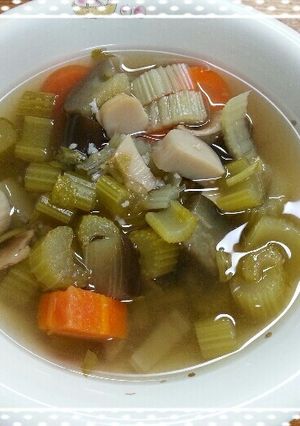 具沢山お野菜の食べる和風塩麹スープ-レシピのメイン写真