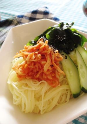 簡単☆アレンジ♪カレー風味そうめん-レシピのメイン写真