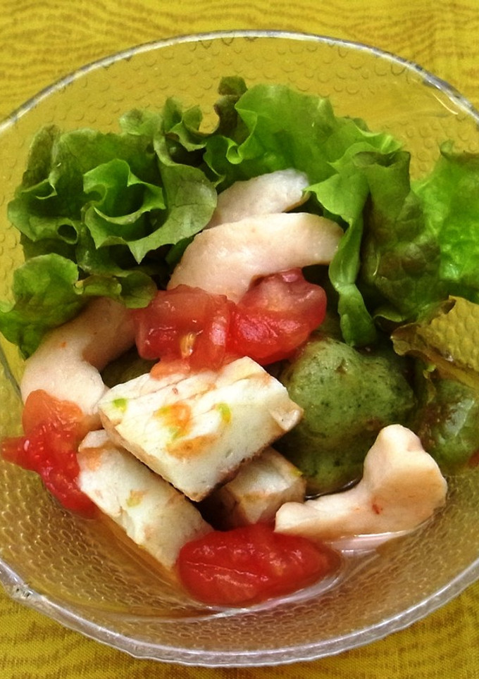 介護食　海鮮サラダ-レシピのメイン写真