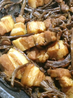 柳松茸と豚肉の醤油煮-レシピのメイン写真