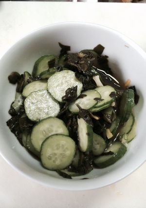 簡単 おかわかめと胡瓜の酢の物-レシピのメイン写真