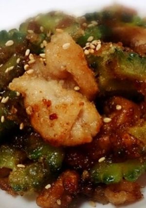 豚肉とゴーヤの甘辛炒め＊-レシピのメイン写真