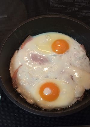 卵白消費に白身増し目玉焼き-レシピのメイン写真