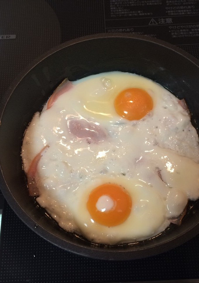 卵白消費に白身増し目玉焼き-レシピのメイン写真