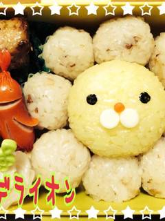 簡単!ポンデライオン☆キャラ弁・運動会-レシピのメイン写真