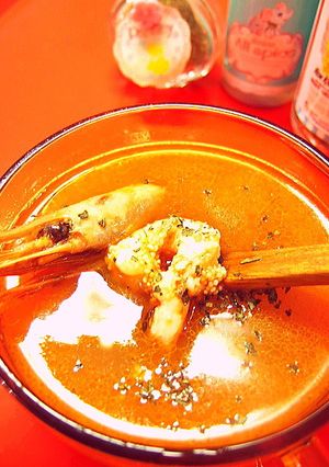 捨てないで頭も殻も使って◆濃厚えびスープ-レシピのメイン写真
