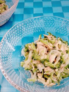 ゴーヤとツナのさっぱりサラダ-レシピのメイン写真