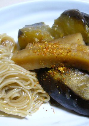 香川の郷土料理【なすそうめん】-レシピのメイン写真