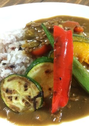 夏野菜カレー-レシピのメイン写真