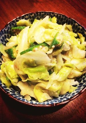 キャベツとオクラのナムル-レシピのメイン写真