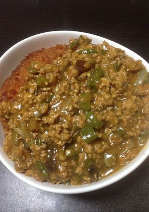 地元野菜で辛口キーマカレー-レシピのメイン写真