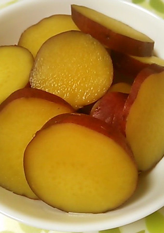 甘くて優しいお味♪さつまいもの煮物-レシピのメイン写真