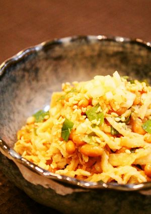 ✿納豆と切干し大根胡麻オリーブ油和え✿-レシピのメイン写真