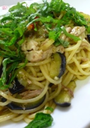さんまとナスのパスタ☆柚子胡椒風味-レシピのメイン写真
