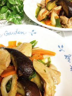 クレイジーソルトの茄子と鶏肉のカレー炒め-レシピのメイン写真