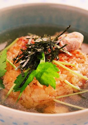 簡単朝食◎優しい！焼きおにぎり茶漬け-レシピのメイン写真