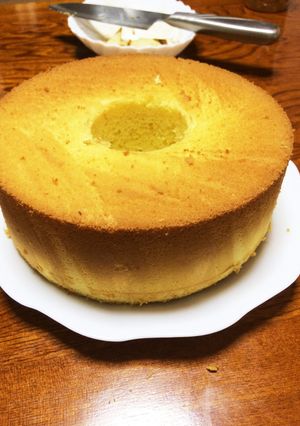 簡単！失敗なしのシフォンケーキ-レシピのメイン写真