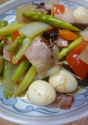 ウェイパーで・野菜いっぱいの旨煮-レシピのメイン写真