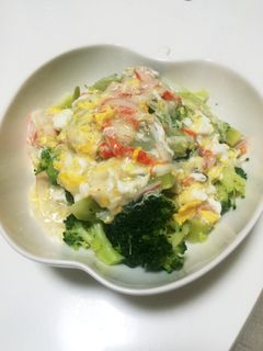 ☆ブロッコリーの蟹かまあんかけ☆-レシピのメイン写真