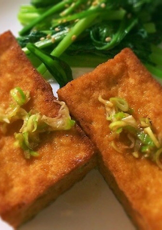 厚揚げのすき焼きタレ焼き☆-レシピのメイン写真