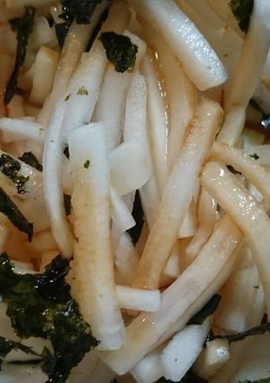 時短！簡単ヘルシーな大根サラダ-レシピのメイン写真