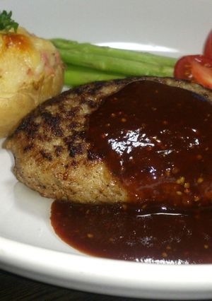 みじん切りなし★やわふわハンバーグ-レシピのメイン写真