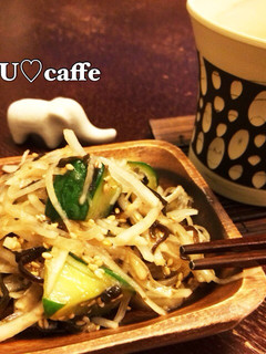 ヘルシー♡夜食♡塩昆布和え-レシピのメイン写真