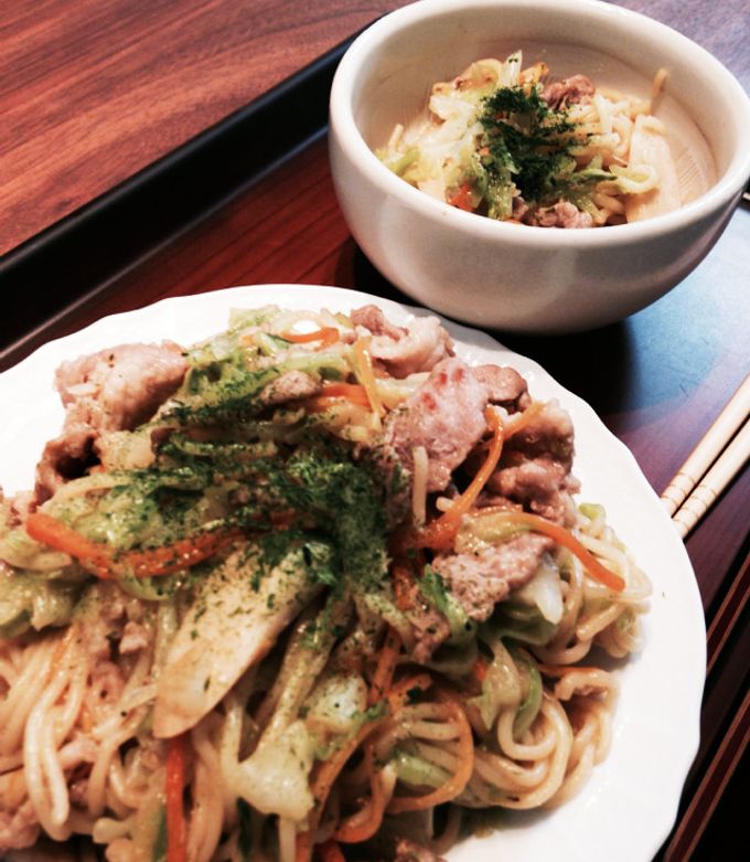 【幼児食】優しい味ソース焼きそば-レシピのメイン写真
