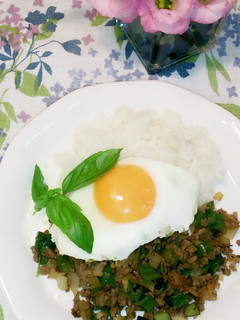 ♪ズッキーニ入り★ガパオご飯♪-レシピのメイン写真