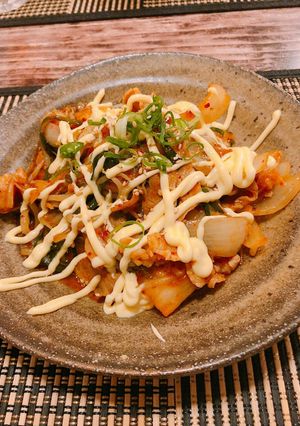簡単！絶品！居酒屋の豚キムチ-レシピのメイン写真