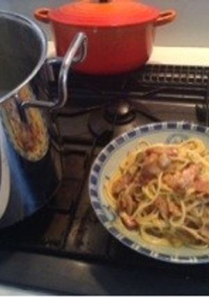 いけてるカルボナーラ-レシピのメイン写真
